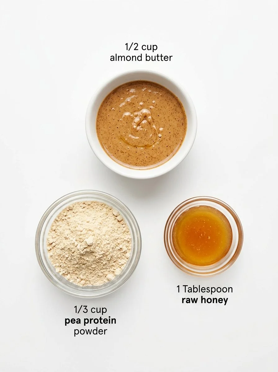 Almond Butter Protein Balls (No Oats, Paleo)