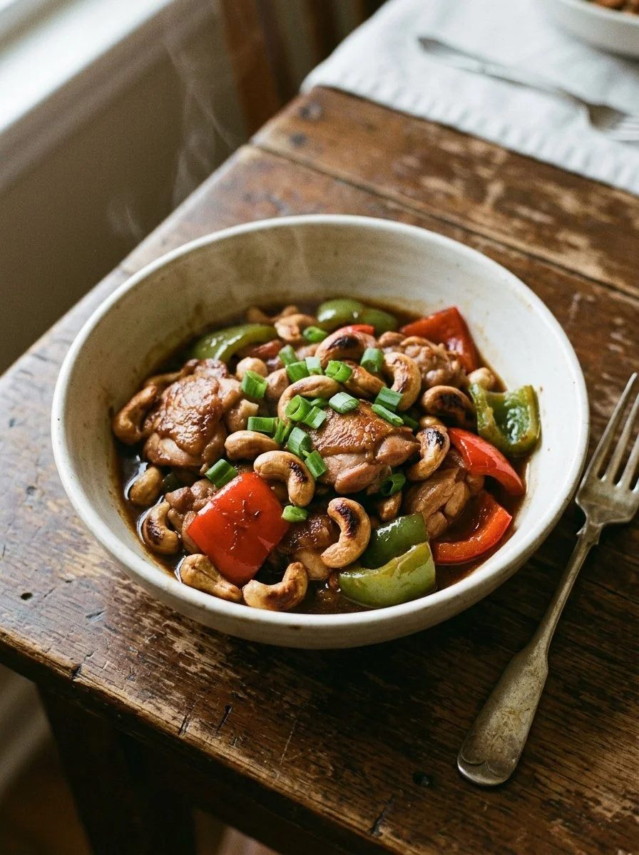 Keto Cashew Chicken