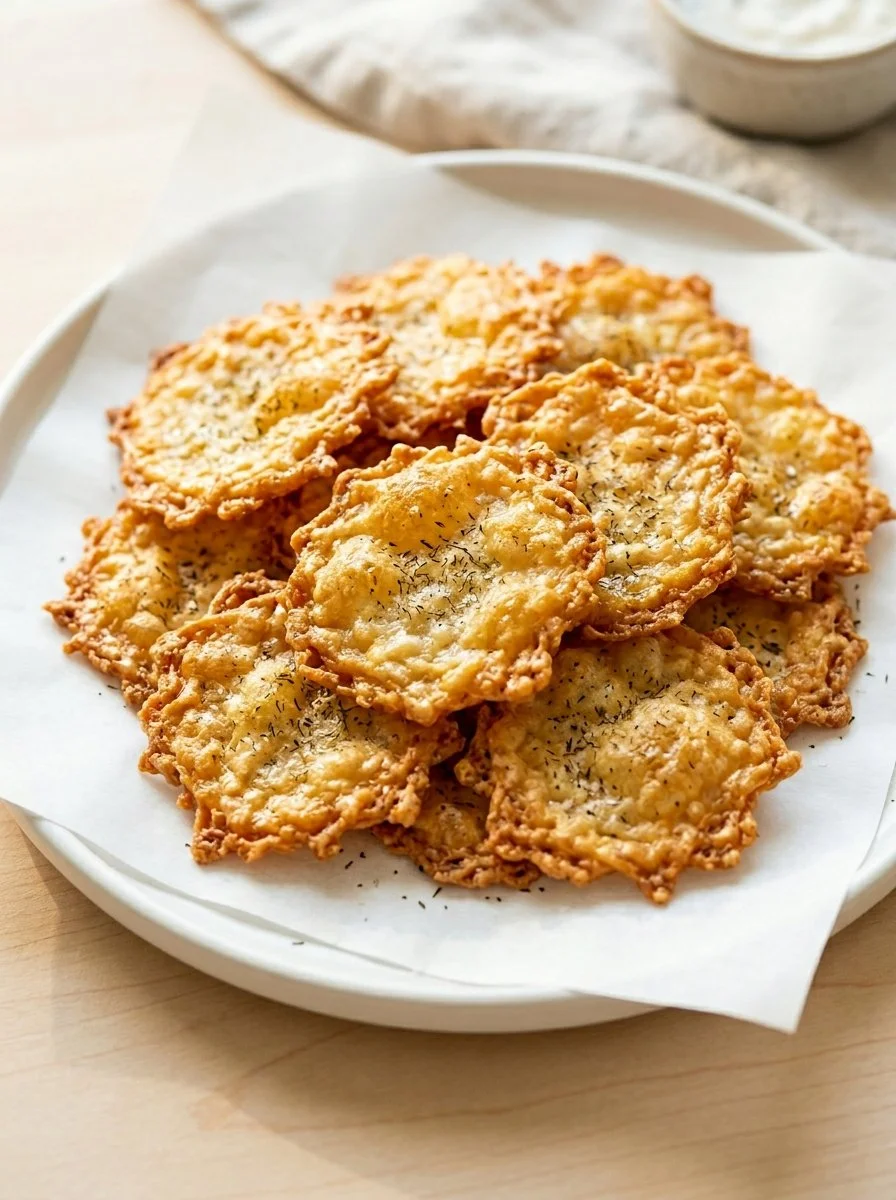 Keto Cottage Cheese Chips