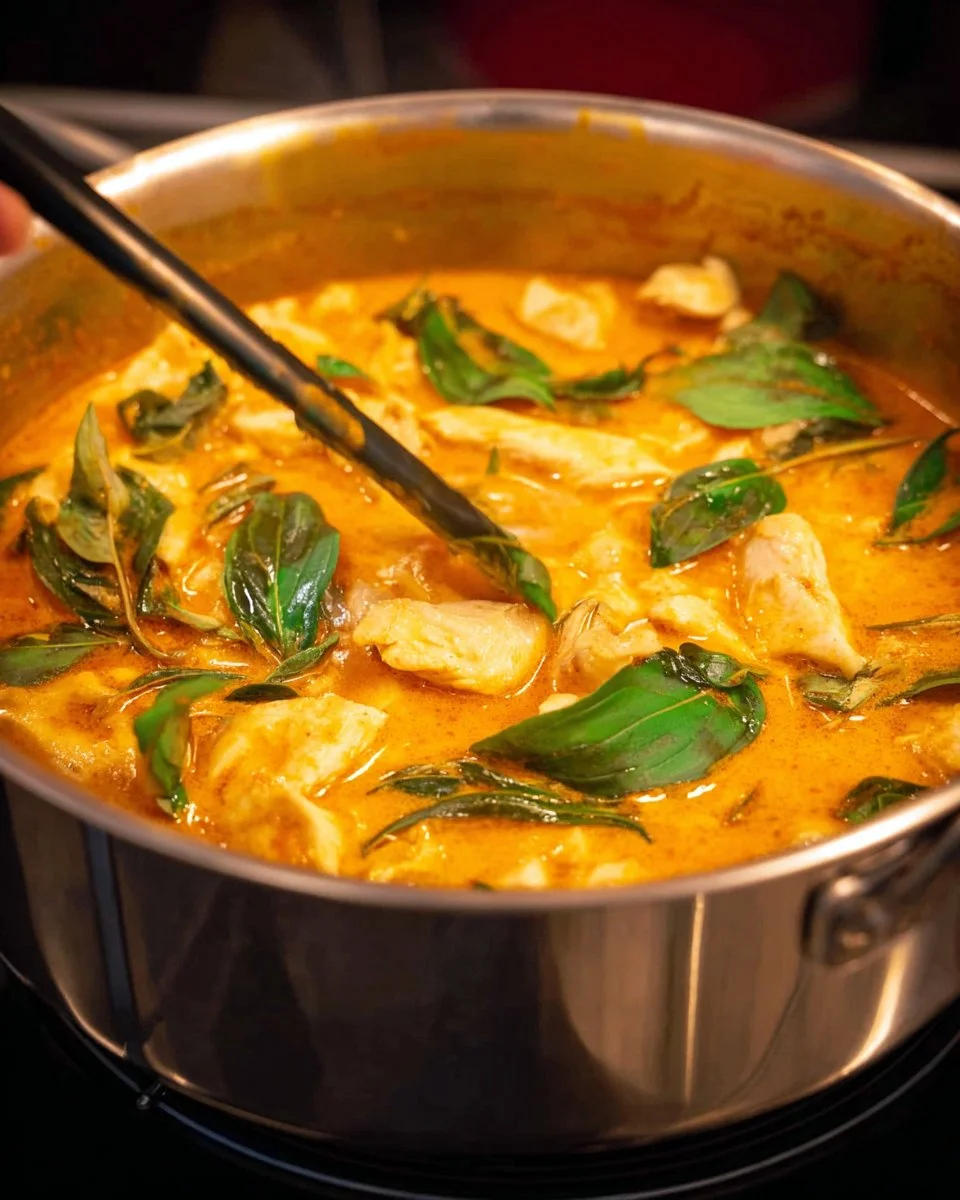 Quick and Easy Thai Red Chicken Curry