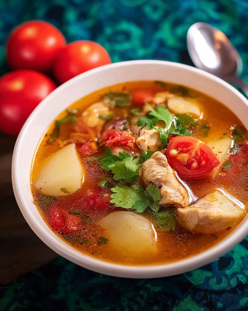 Thai Chicken Potato Soup