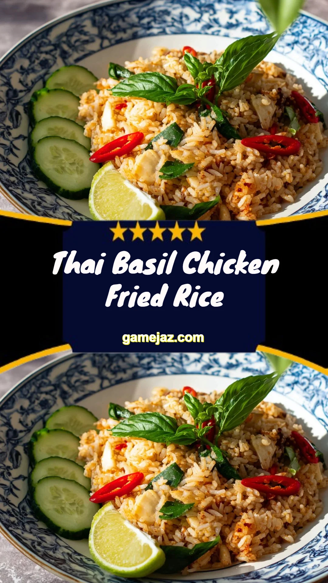 Thai Basil Chicken Fried Rice