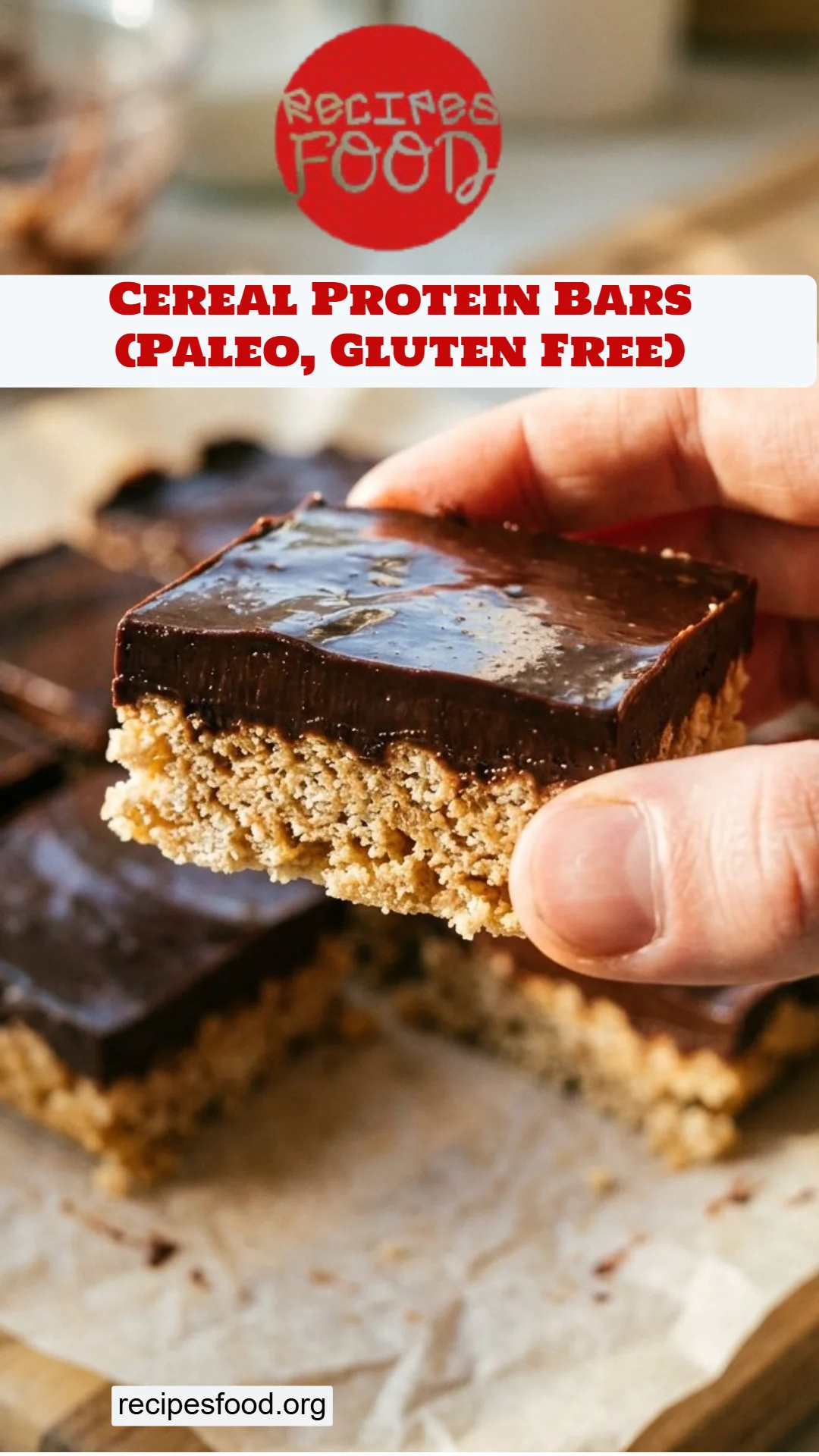 Cereal Protein Bars (Paleo, Gluten Free)