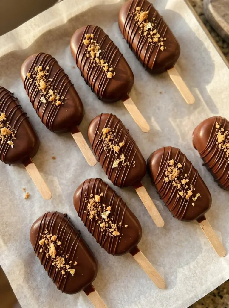 Delicious cinnamon ice cream bars made without eggs, perfect for a paleo diet.