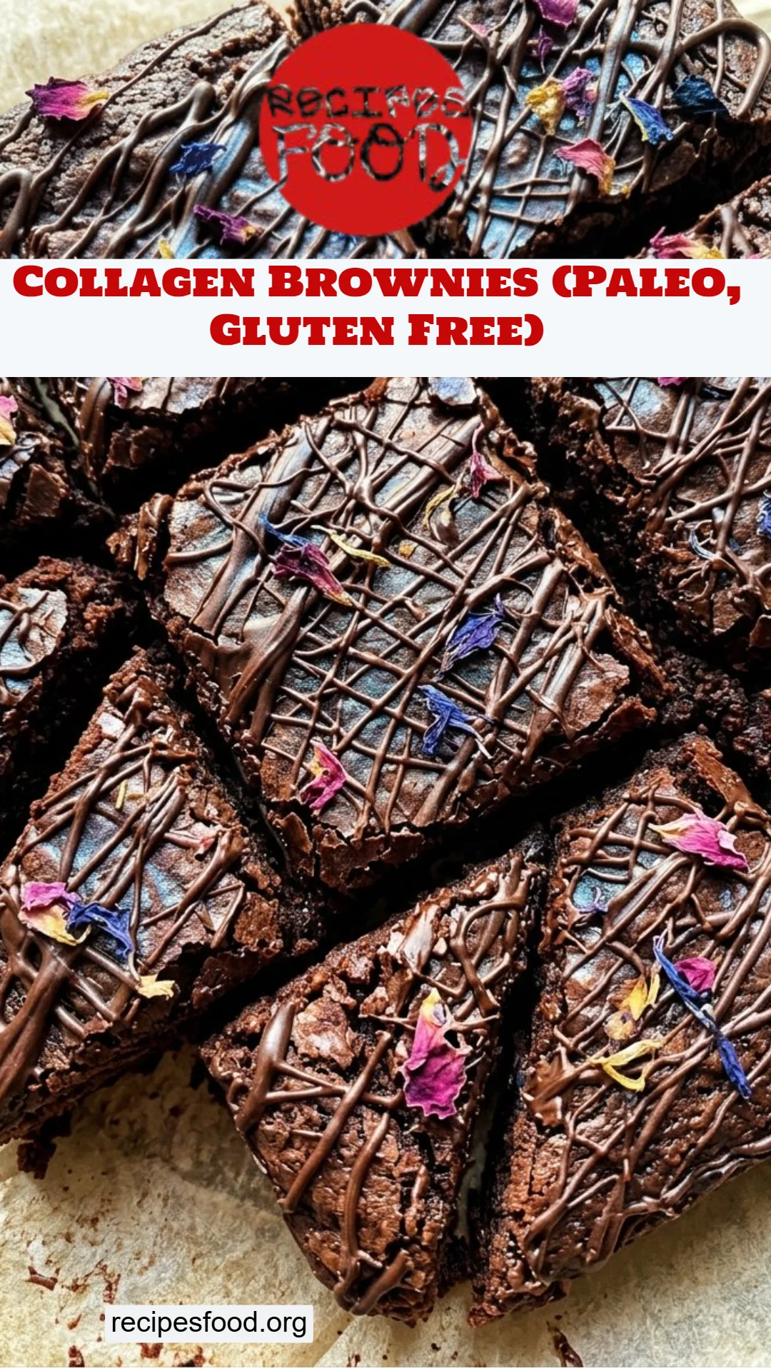 Collagen Brownies (Paleo, Gluten Free)
