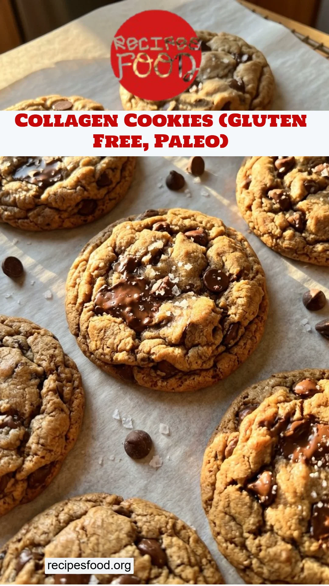 Collagen Cookies (Gluten Free, Paleo)