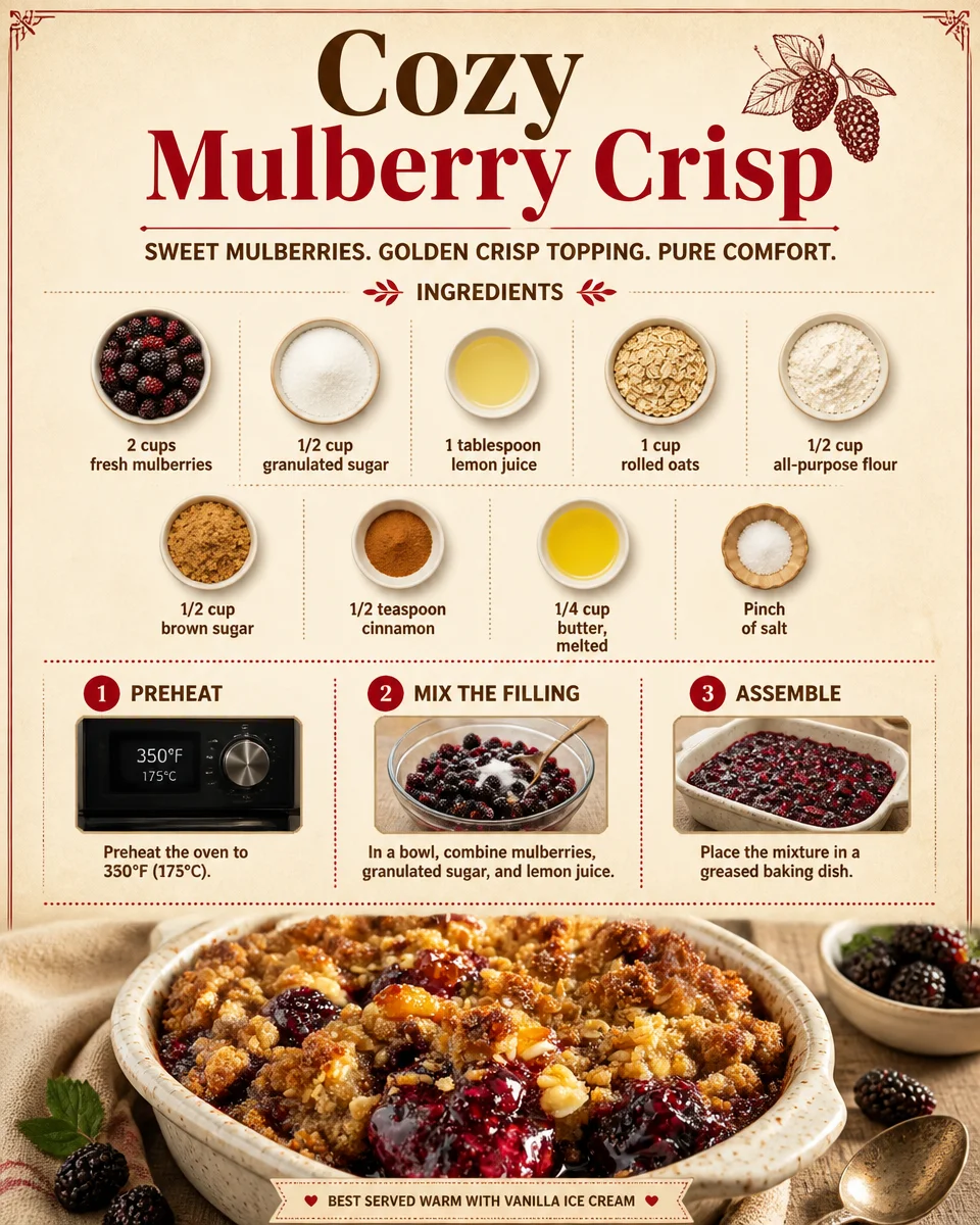 Cozy Mulberry Crisp