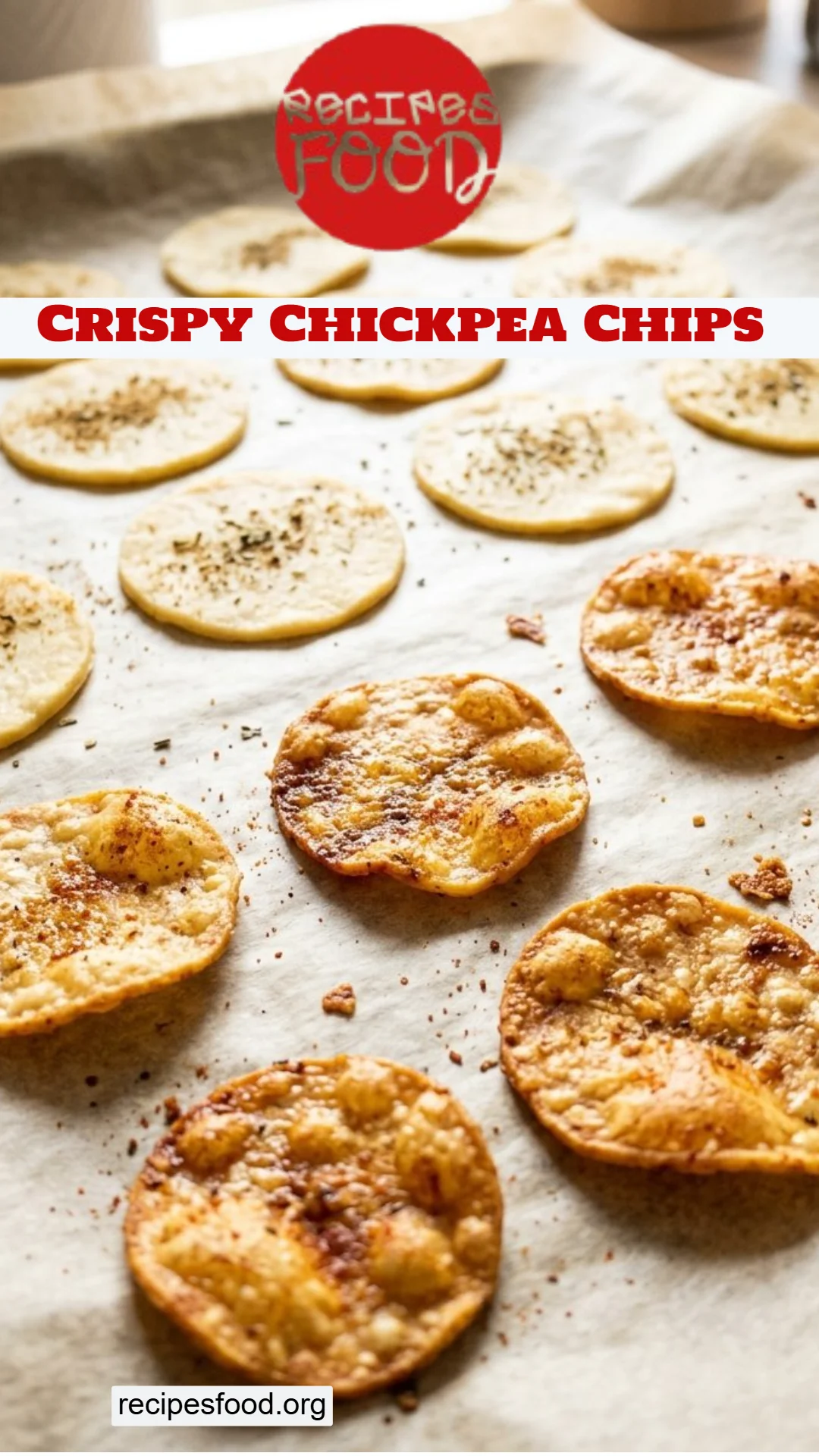 Crispy Chickpea Chips