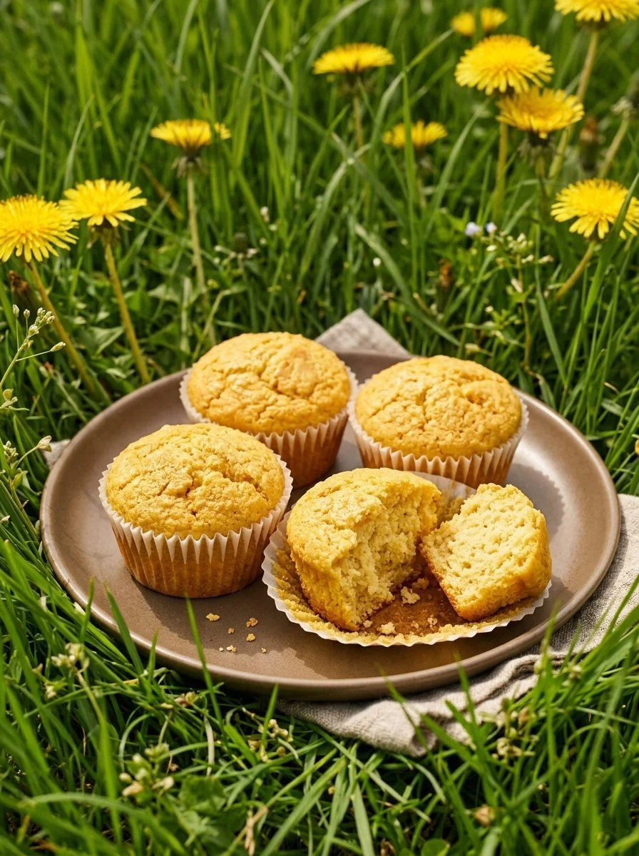 Dandelion Delight: The Whimsical Wonders of Dandelion Muffins