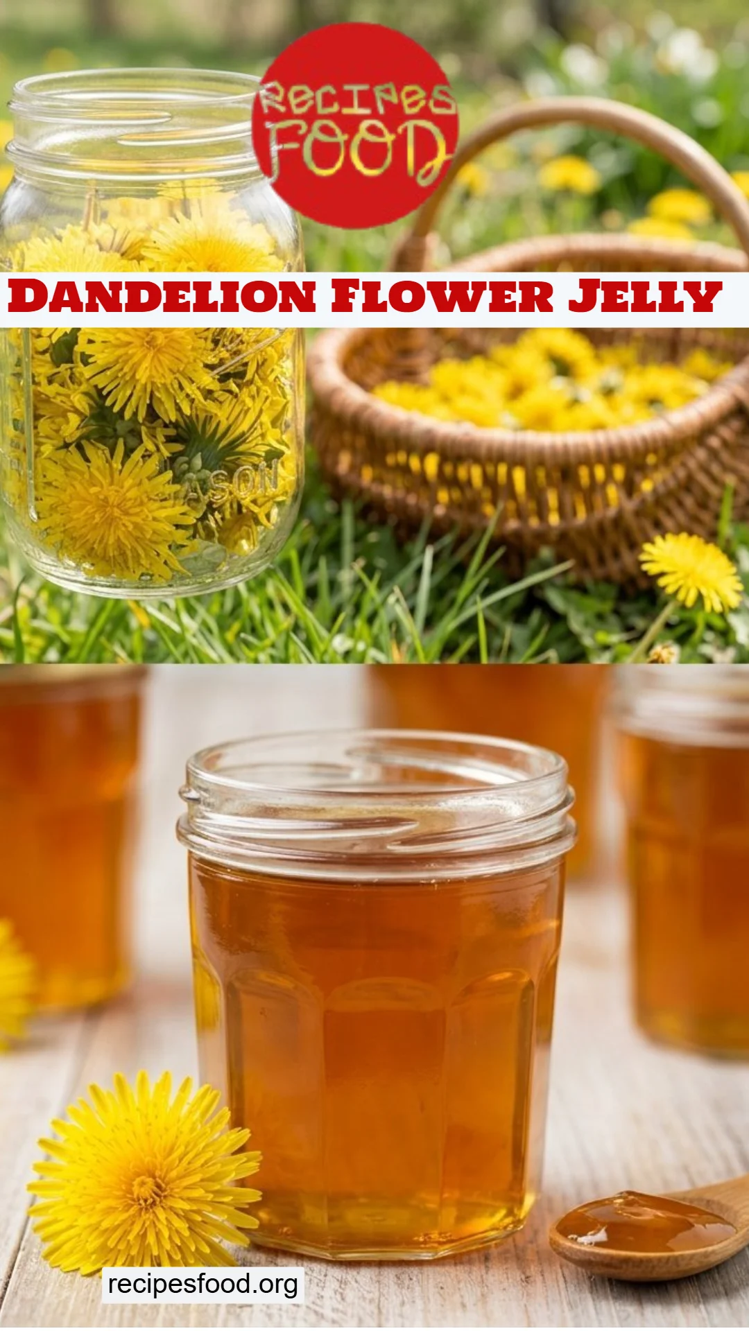 Dandelion Flower Jelly