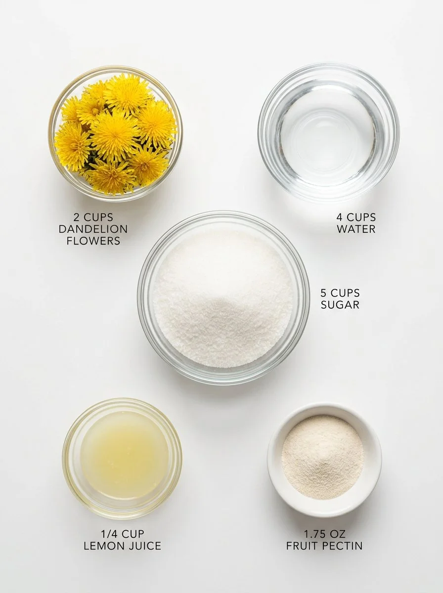 Dandelion Flower Jelly