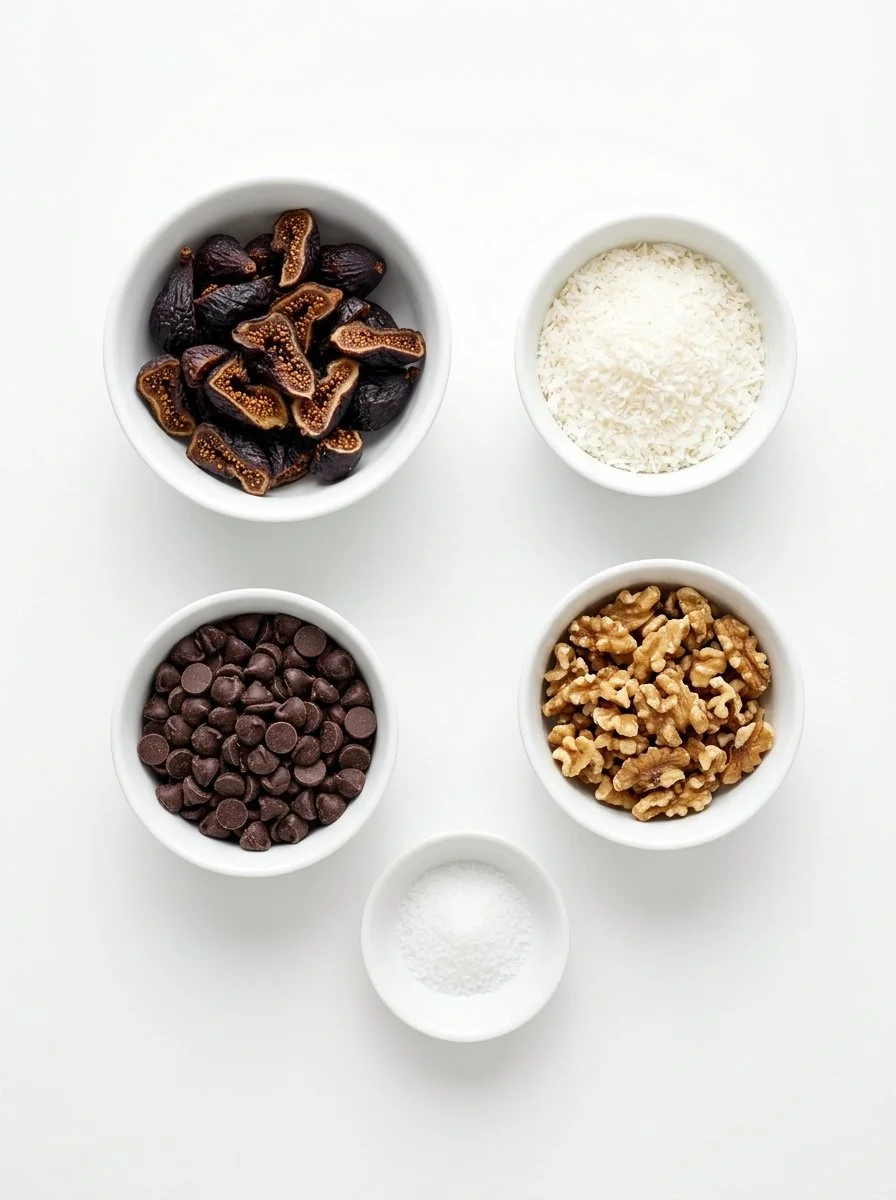 Dark Chocolate Fig Truffles (Paleo, Vegan)