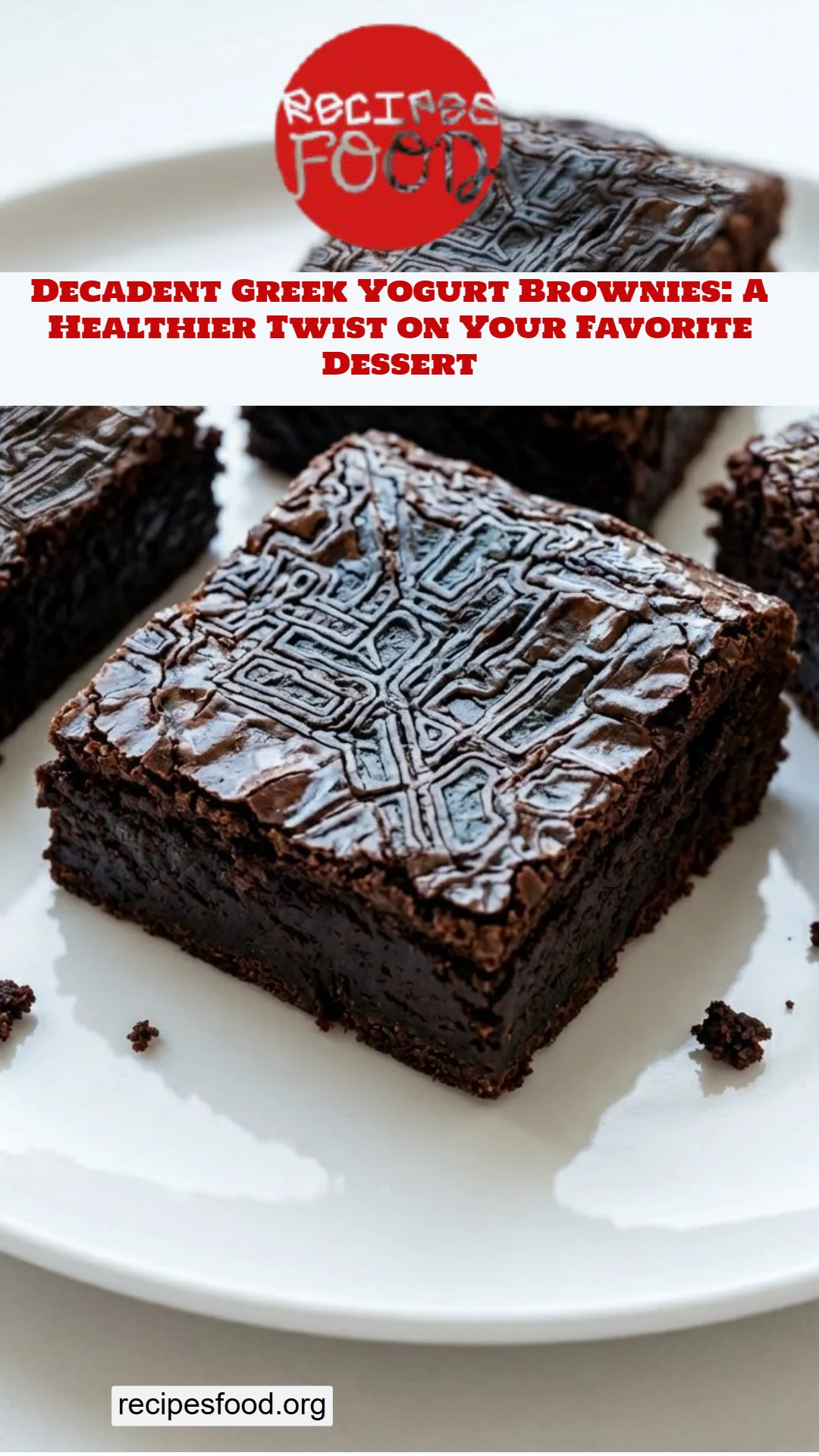 Decadent Greek Yogurt Brownies: A Healthier Twist on Your Favorite Dessert