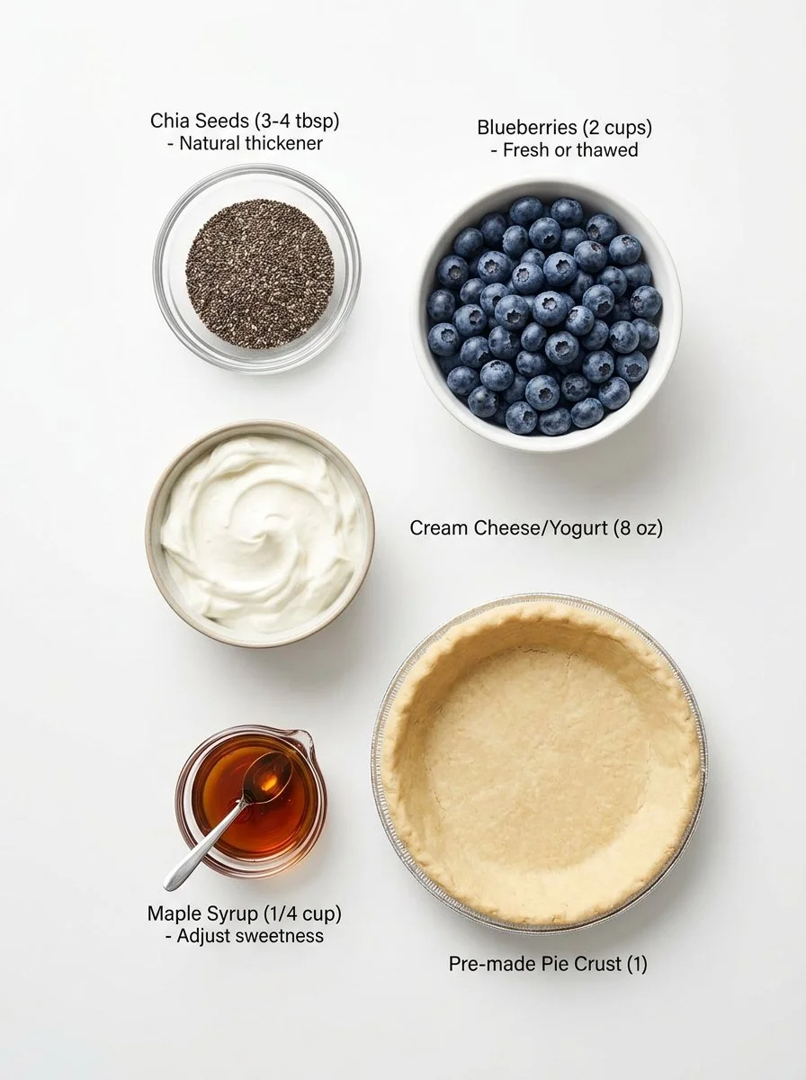 Delicious Blueberry Chia Seed Pie: Your Guilt-Free Treat