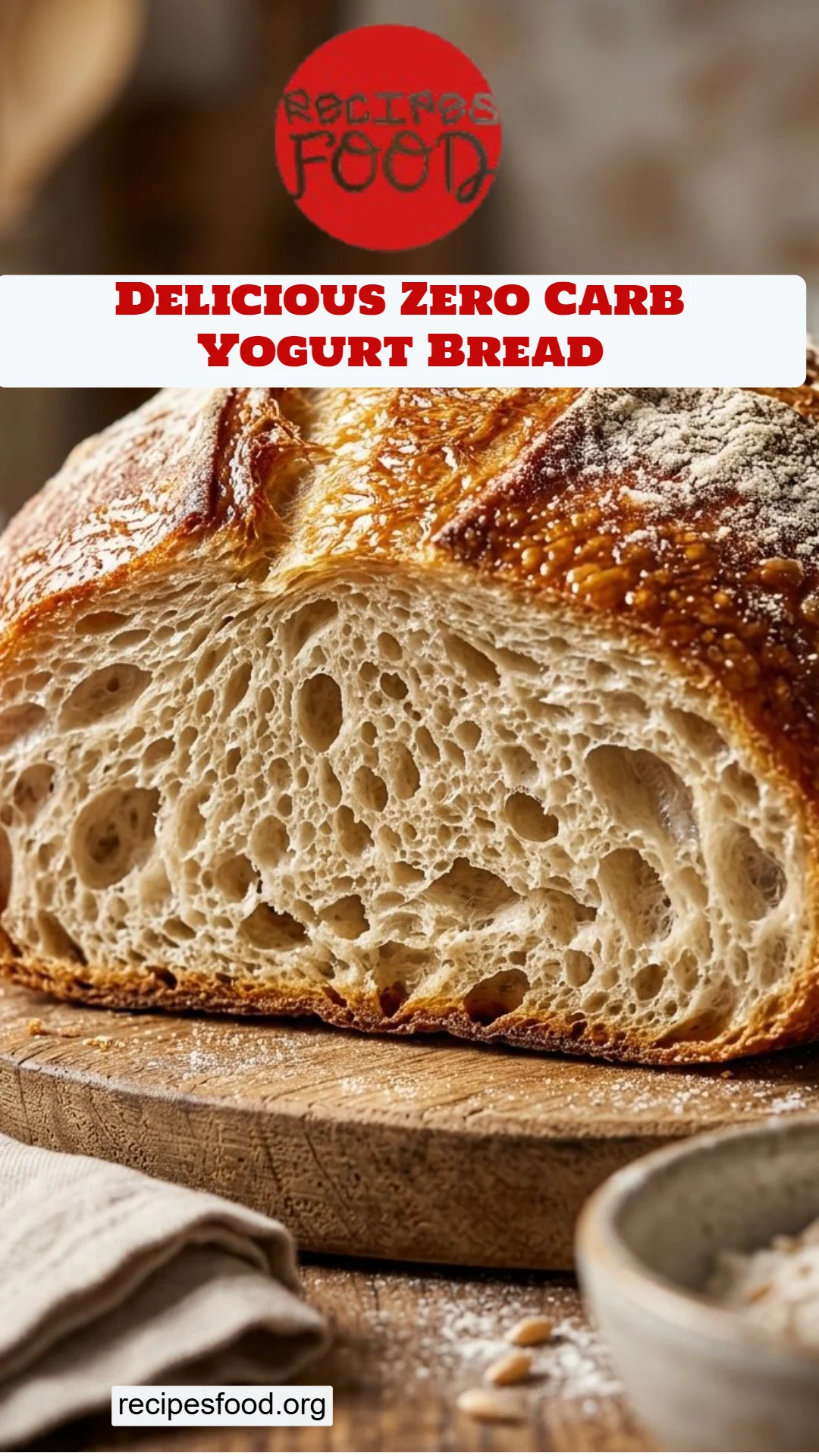 Delicious Zero Carb Yogurt Bread
