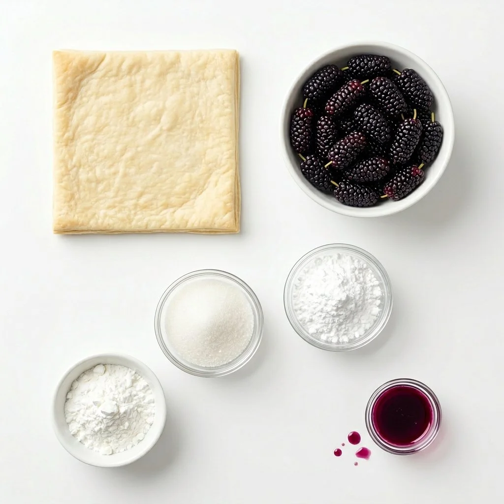 Easy Mulberry Danishes