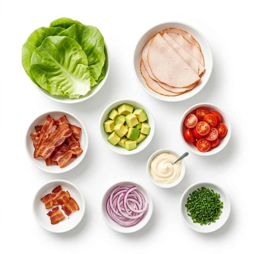 Fresh Keto Turkey Club Lettuce Wraps – Low-Carb Lunch Made Easy