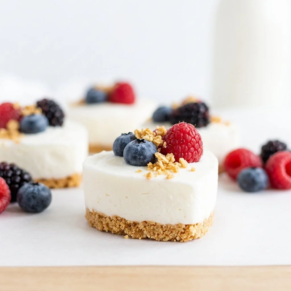 Frosty and Fun Frozen Yogurt Granola Cups