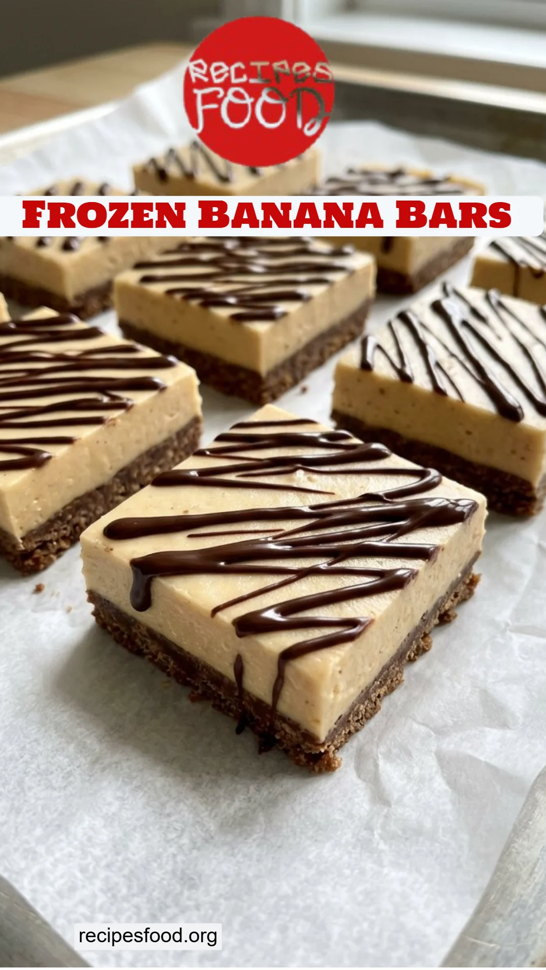Frozen Banana Bars