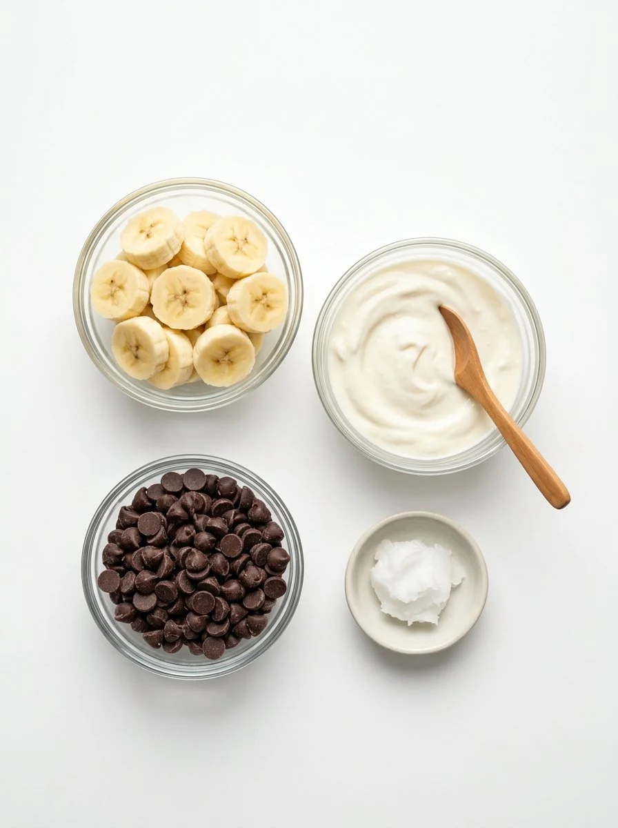 Frozen Banana Yogurt Bites