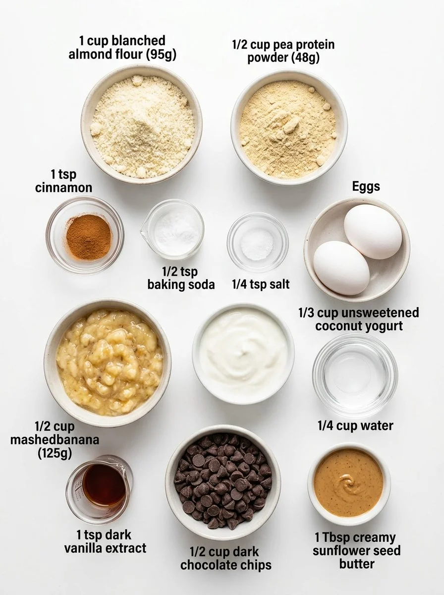 Healthy Banana Protein Donuts (Gluten Free, Paleo)