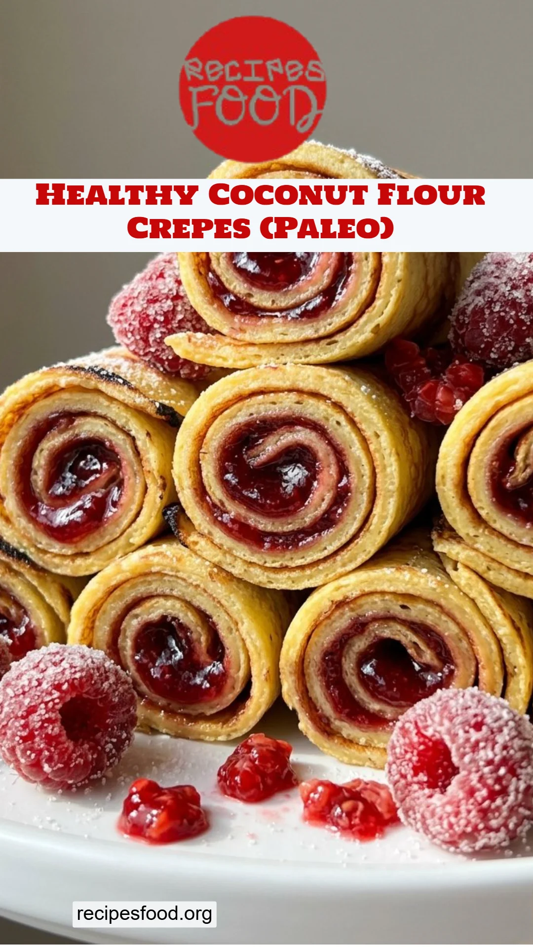 Healthy Coconut Flour Crepes (Paleo)