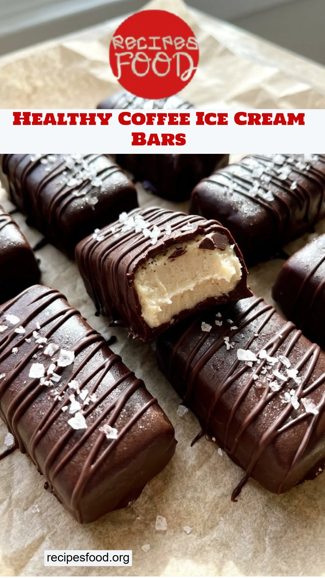 Healthy Coffee Ice Cream Bars