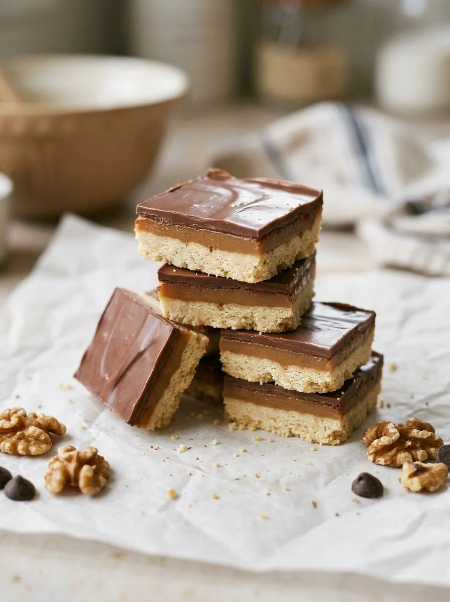 Healthy Walnut Date Bars (No Bake)