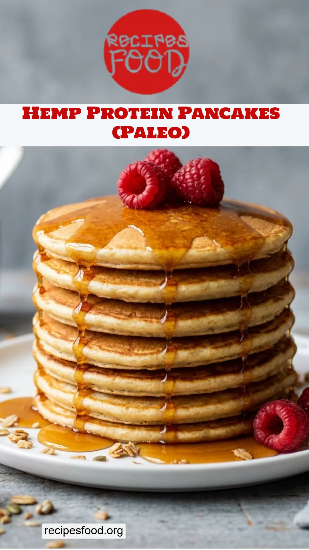 Hemp Protein Pancakes (Paleo)
