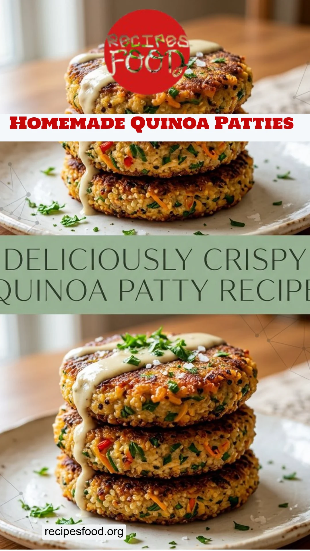 Homemade Quinoa Patties