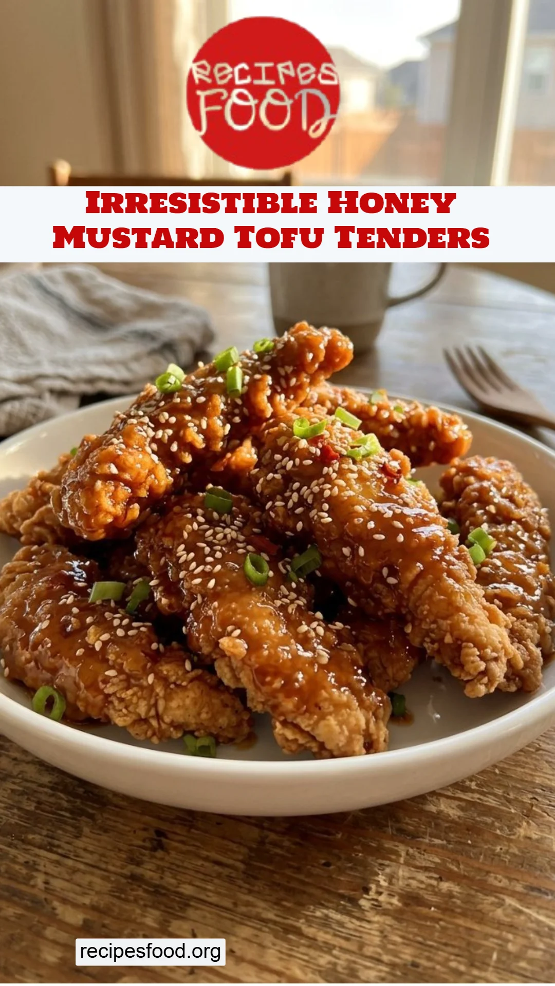 Irresistible Honey Mustard Tofu Tenders