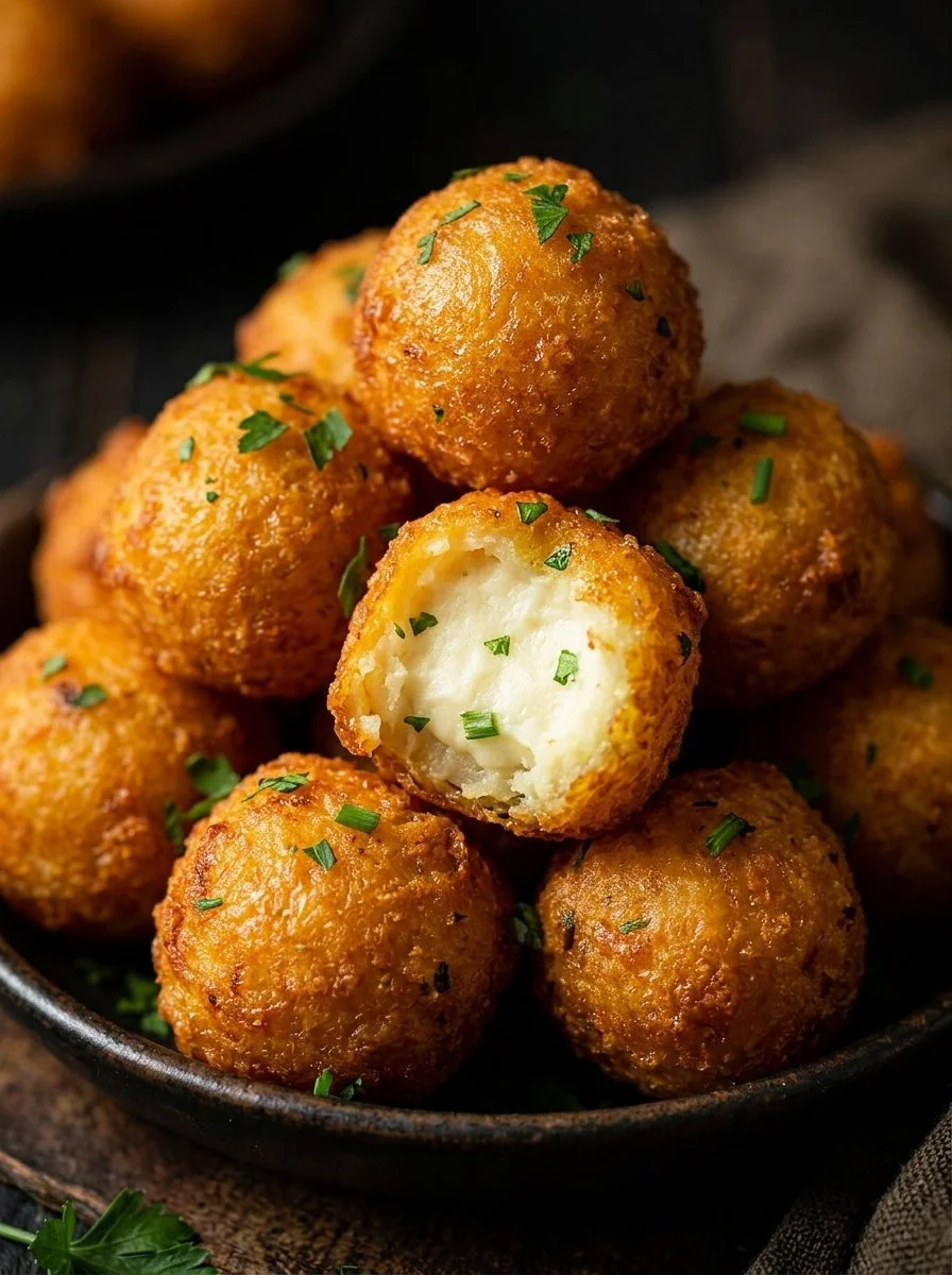 Delicious two-ingredient cottage cheese tots served with dipping sauce