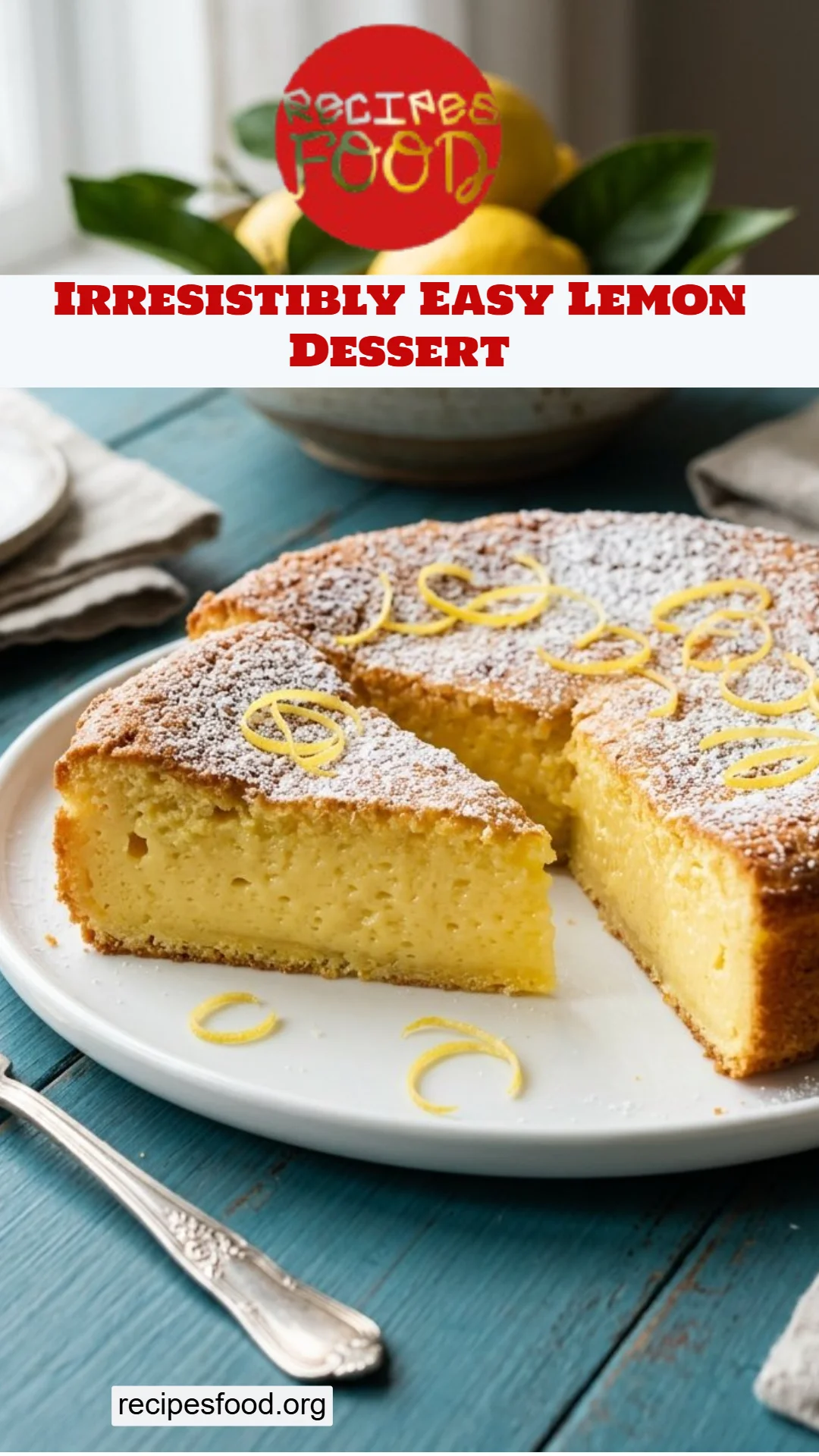 Irresistibly Easy Lemon Dessert