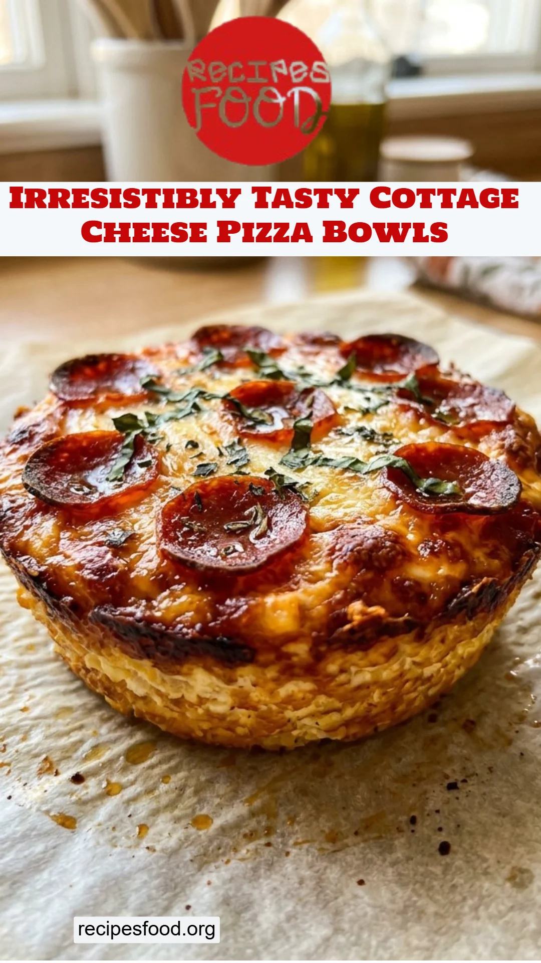 Irresistibly Tasty Cottage Cheese Pizza Bowls