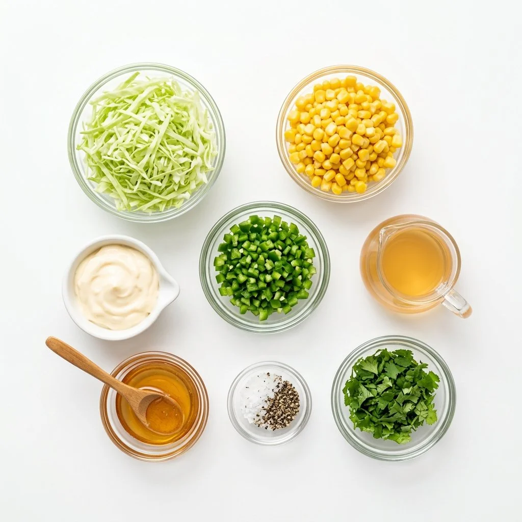 Jalapeño Corn Coleslaw