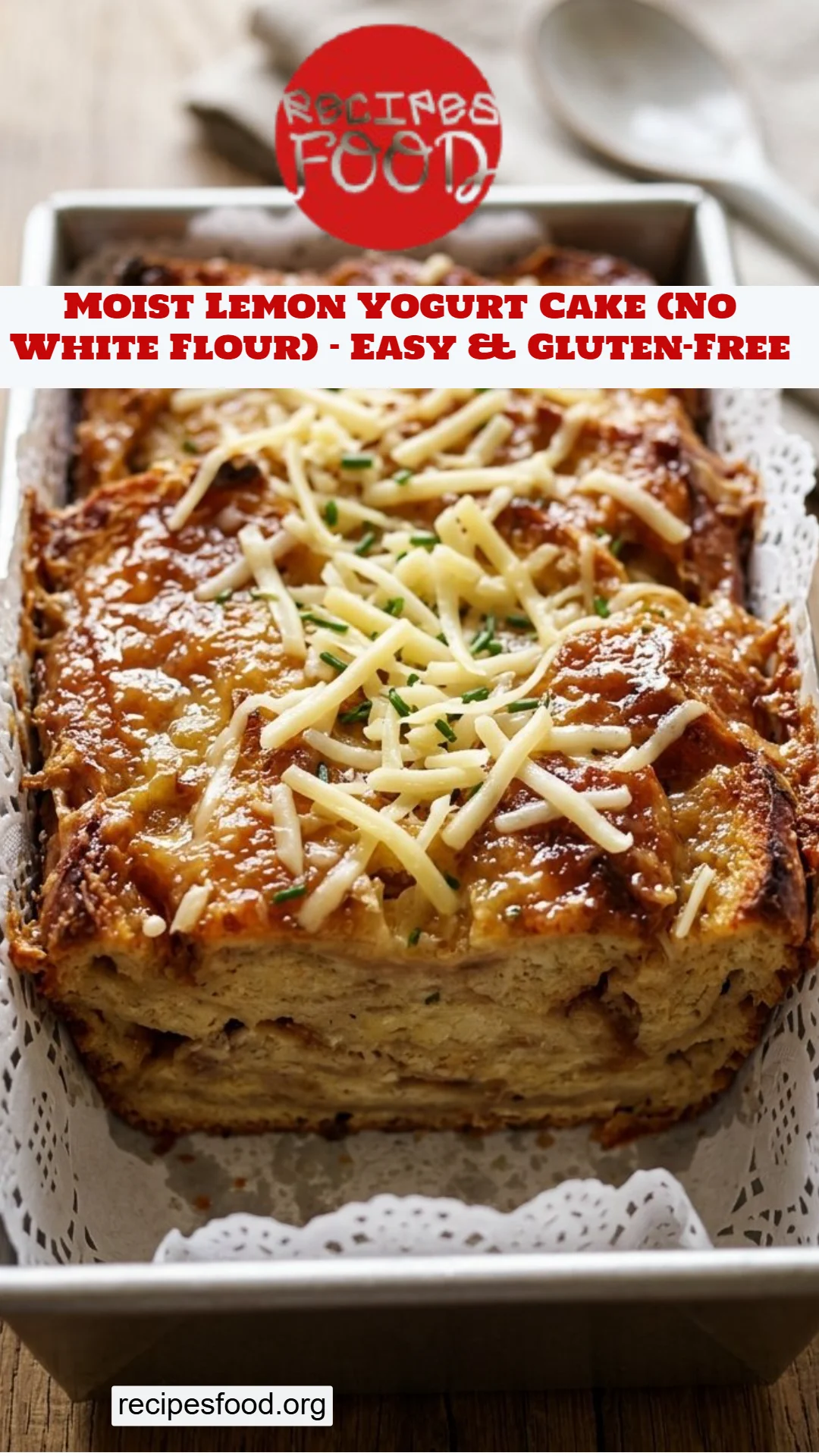 Moist Lemon Yogurt Cake (No White Flour) – Easy & Gluten-Free