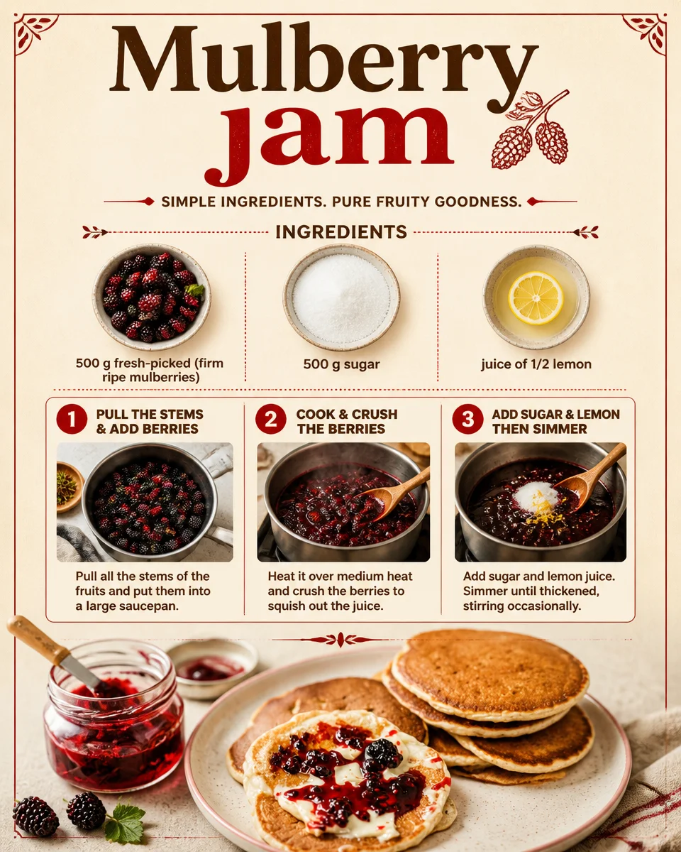 Mulberry jam