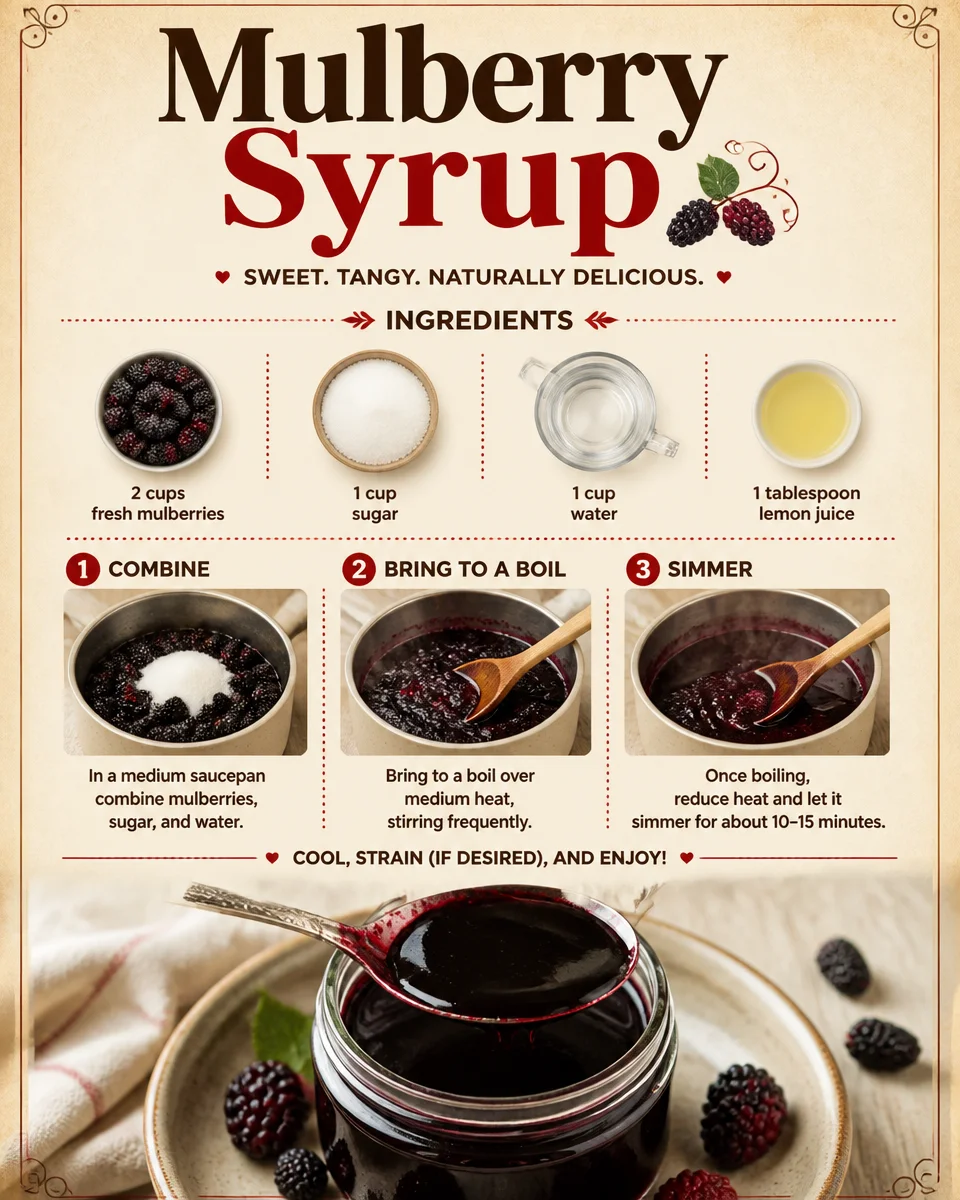 Mulberry Syrup