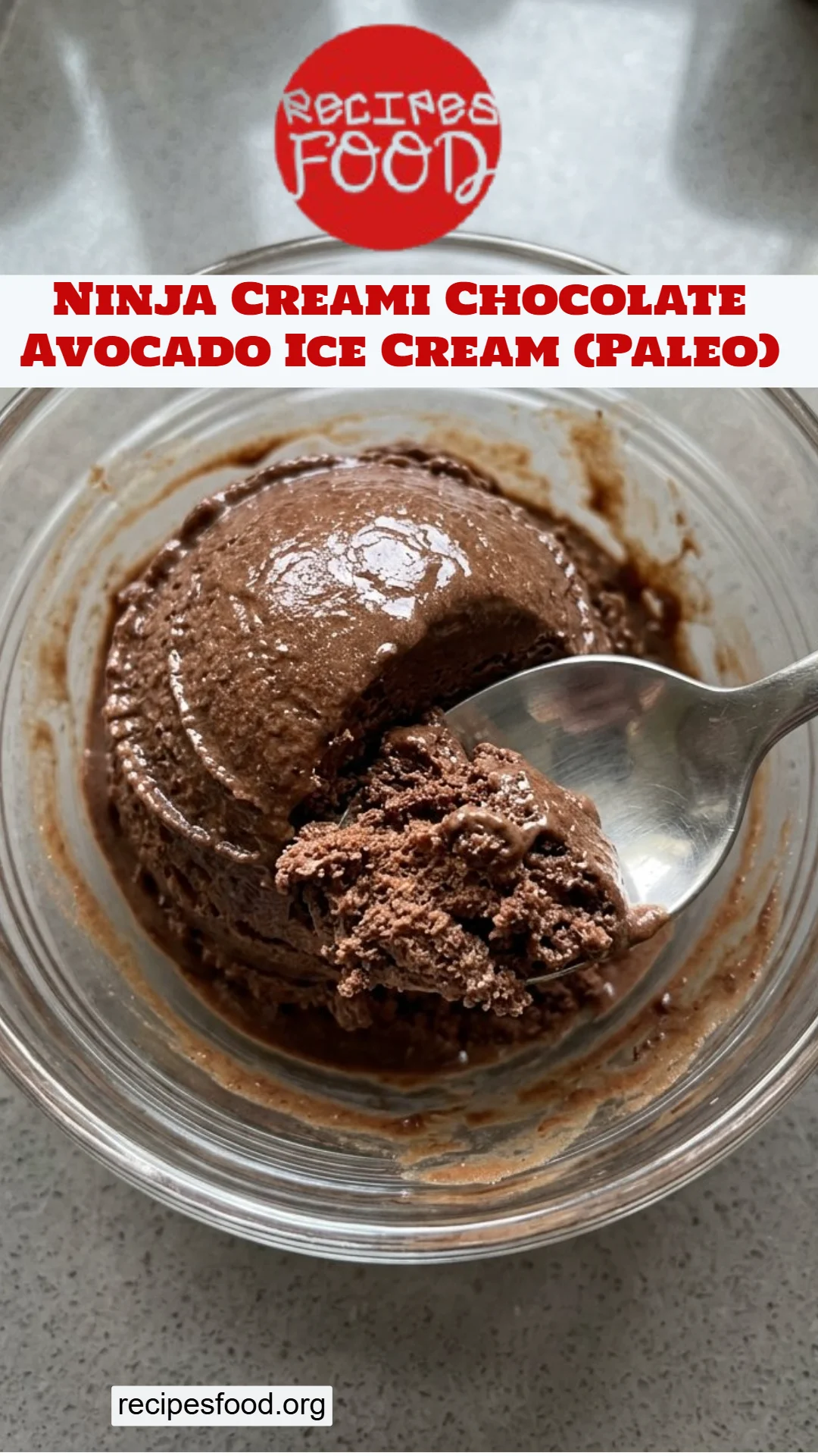 Ninja Creami Chocolate Avocado Ice Cream (Paleo)