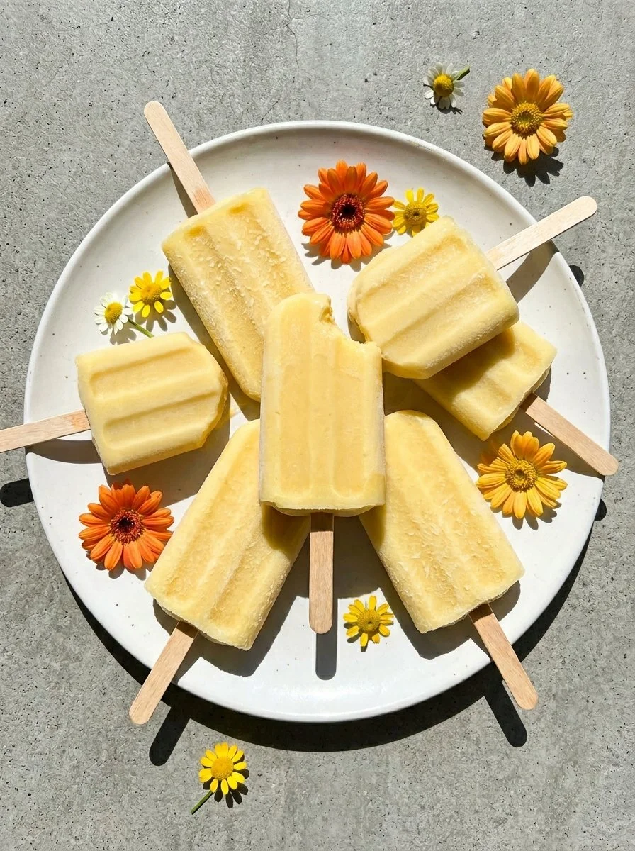 Orange Cream Popsicles