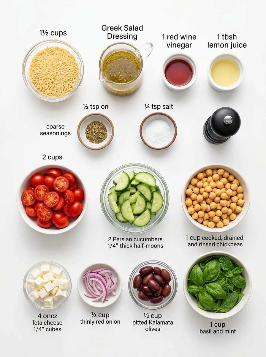 Orzo Salad Bliss: The Ultimate Mediterranean Delight