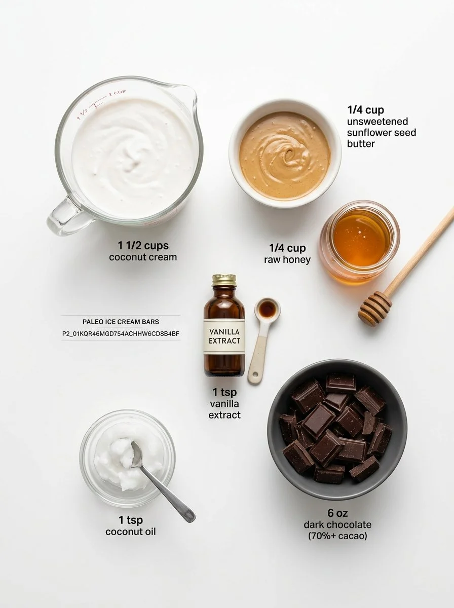 Paleo Ice Cream Bars