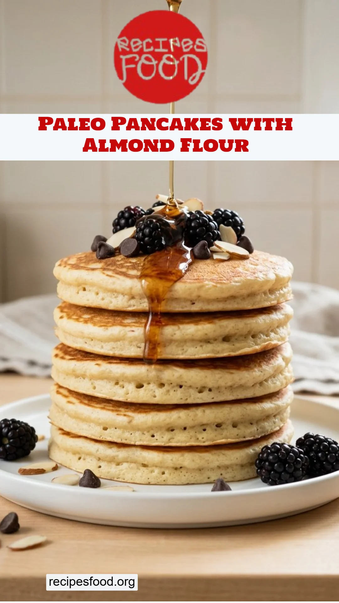 Paleo Pancakes with Almond Flour