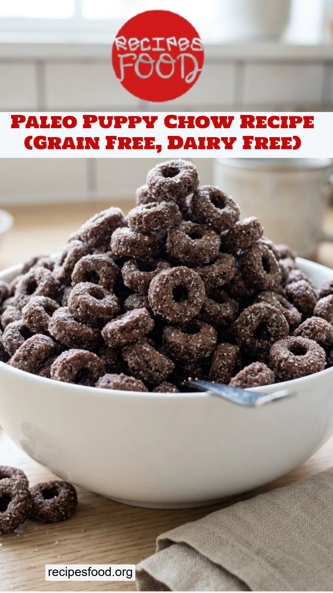 Paleo Puppy Chow Recipe (Grain Free, Dairy Free)