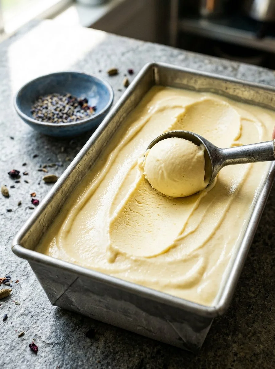 Paleo Vanilla Ice Cream (Dairy Free)