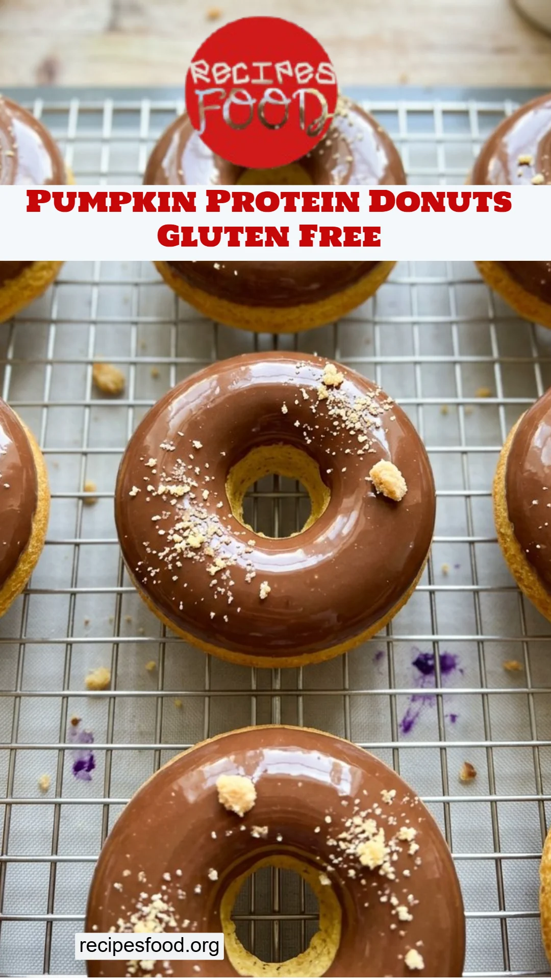 Pumpkin Protein Donuts Gluten Free