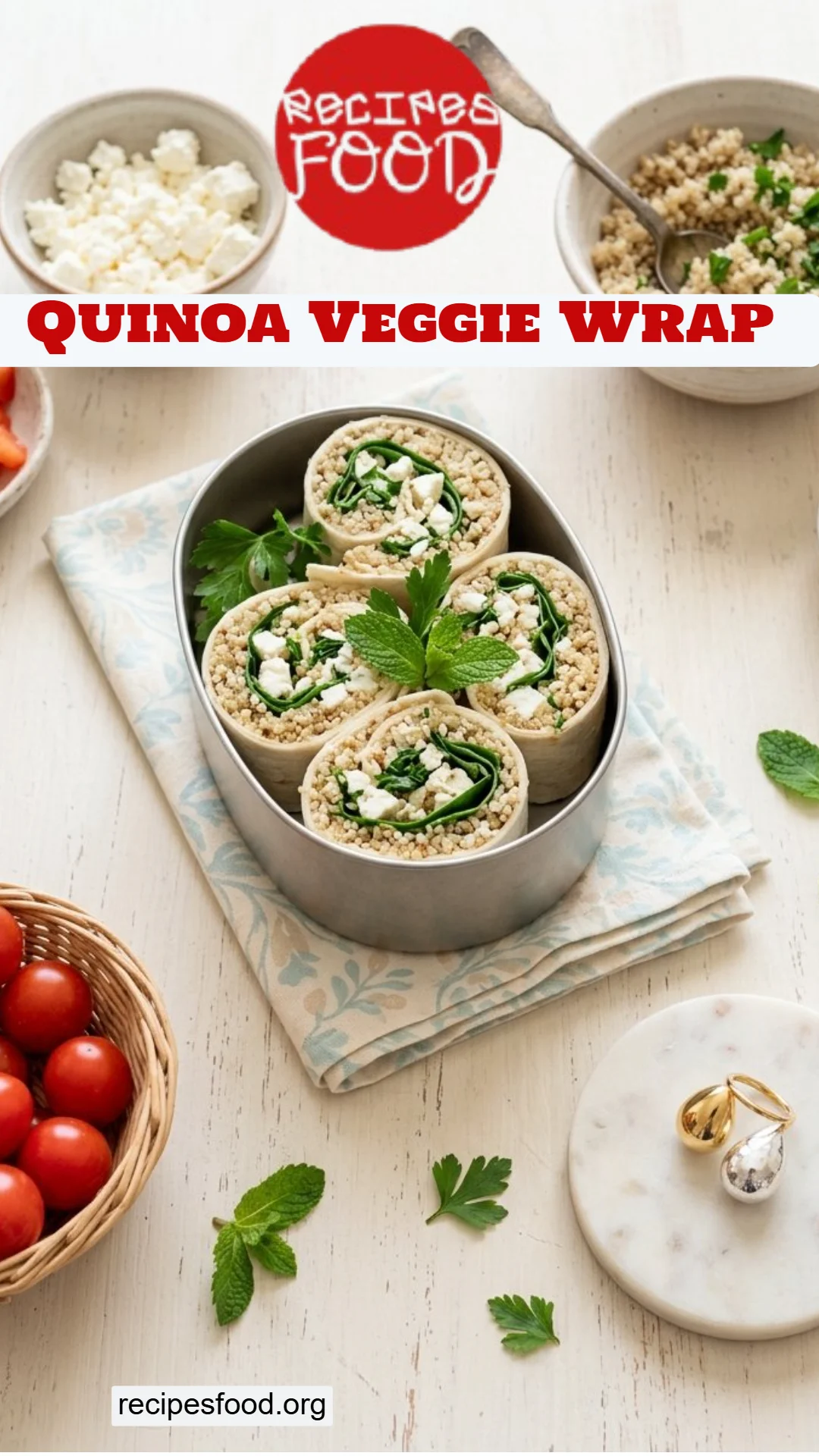 Quinoa Veggie Wrap