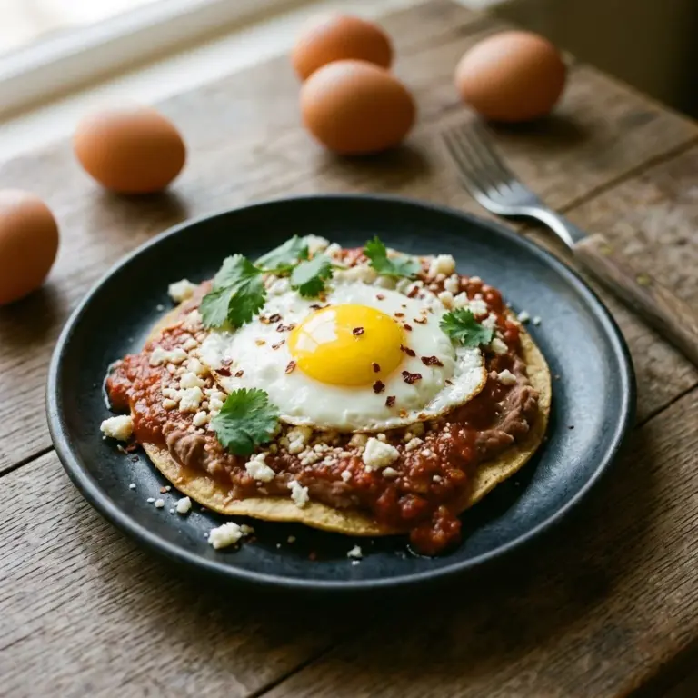 Delicious Ranch Eggs served with fresh ingredients on a plate