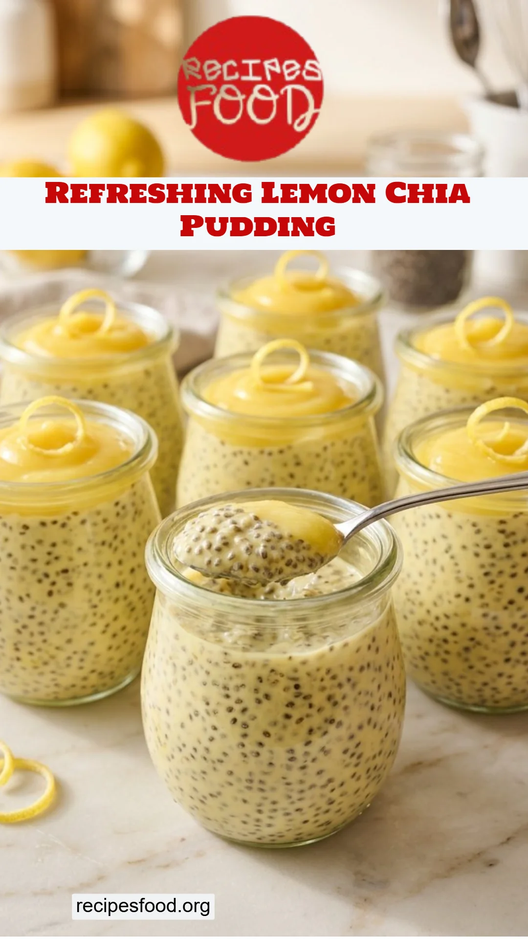 Refreshing Lemon Chia Pudding