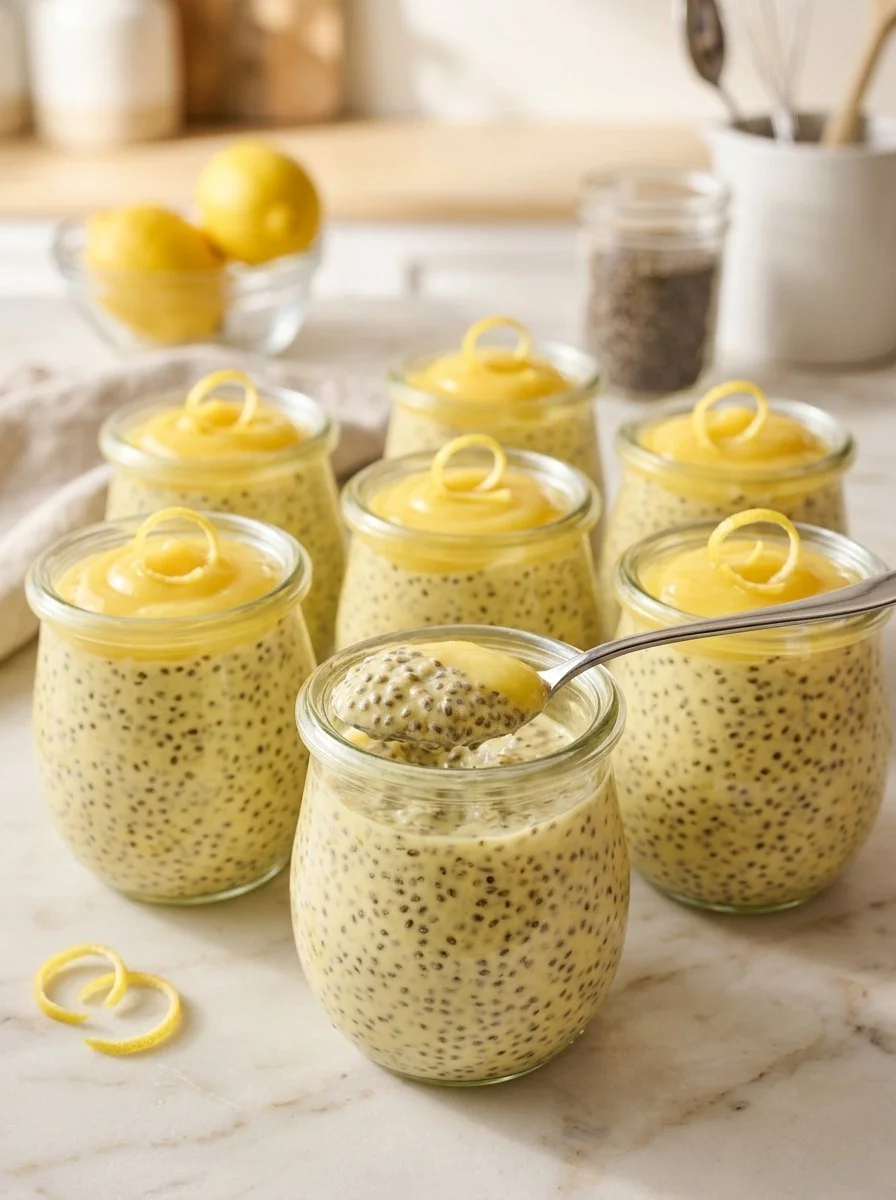 Refreshing Lemon Chia Pudding